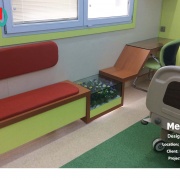 Bench in Hospital rooms